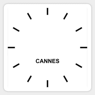 rods Time Zone Wall clock Sticker